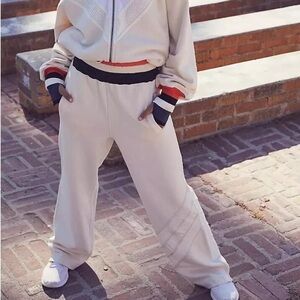 Free People Movement Early Riser wide leg sweatpants M NWOT